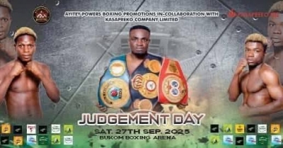 Ayitey Powers Promotions and Kasapreko present &#039;Judgement Day&#039; with Game Boy on September 27