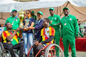 Ghana&rsquo;s wheelchair softball team beat Nigeria in Lagos