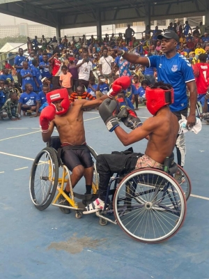 Adaptive (Para) Boxing Receives Support From NPC President Samson Deen