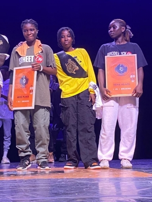 B Girl Tris Naomi Wins Her First Major International Breaking Competition