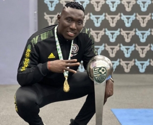 Goalkeeper Richard Ofori wins second trophy of the season with Orlando Pirates