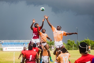 Ghana Rugby Union 15s Team, The Eagles Devour Nigeria&rsquo;s Black Stallions And Elephants of Cote D&rsquo;Ivoire At Heritage Cup