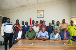 GOC Board And President Akpokavie Calls On Hon. Kofi Iddi Adams