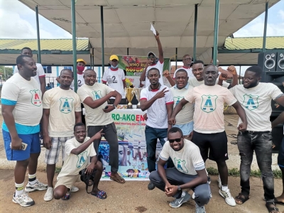 Unity Volley Ball Club Beat Pure Fitness Club In 2020 Koforidua Tug Of War Challenge