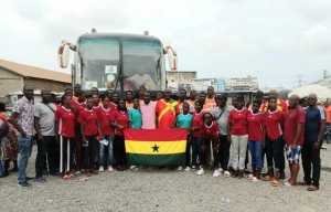 Ghana U-20 volleyball team off on bus to Niger for African qualifying tournament