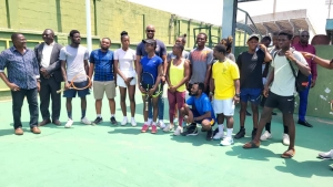 Tennis Players Happy To Be Inspired By Asafa Powell