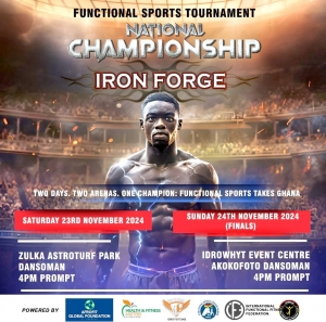 Functional Sports League Ghana To Host Two Days National Championship Contests Dubbed ‘Iron Forge’