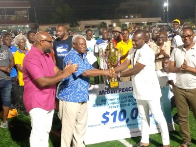 Accra Great Olympics Oldies Defeat Accra Hearts Of Oak Oldies 2-0