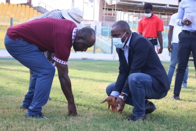 NSA Bosses Inspect Accra Sports Stadium Ahead Of 2020 GPL