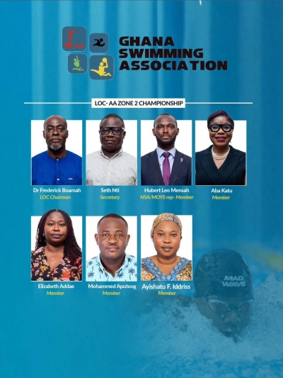 Ghana Hosts Africa Aquatics Zone 2 Championships: Local Organising Committee (Loc) Takes The Plunge