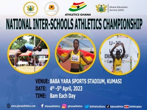 Athletics Ghana Hosts 2023 National Inter-Schools Athletics Competition in Kumasi