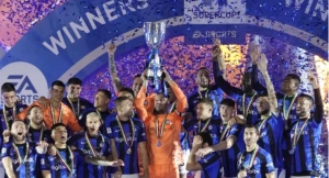 Džeko leads Inter to Italian Super Cup win over Milan