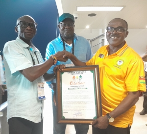 Ghana Cycling Federation Rewards Emmanuel Tuffour, Elizabeth Alhassan And Mohammed Bashir
