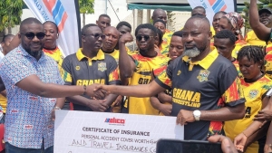 Golden Arms leave for African Armwrestling Championship in Abuja with high hopes