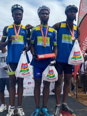 Skaters take part in 2023 Accra Inter-City Marathon