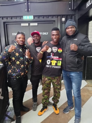Elvis Ahorgah Hailed After Bout Against Callum Simpson