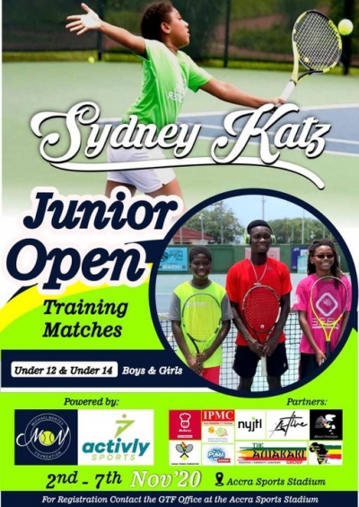 Sydney Katz JuniorTennis Training Matches Starts Monday Nov.2