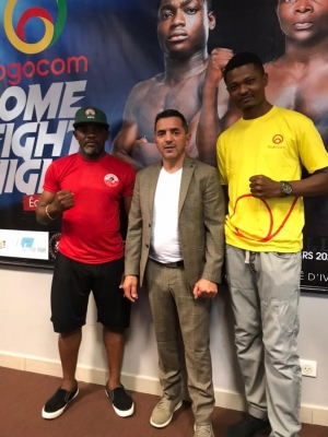 Macaire Derrick officiates in WAKO pro K1 Kickboxing event at Togo