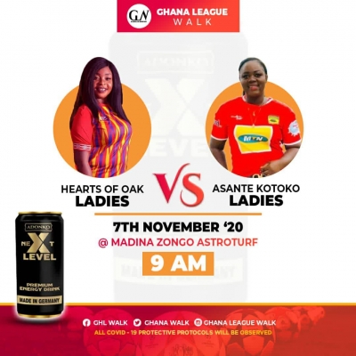 Women&rsquo;s Sports Groups Support 2020 Ghana League Walk