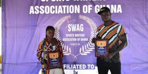 Christian Amoah and Winifred Ntumi claim 2019 MTN SWAG Award Weightlifters of the Year