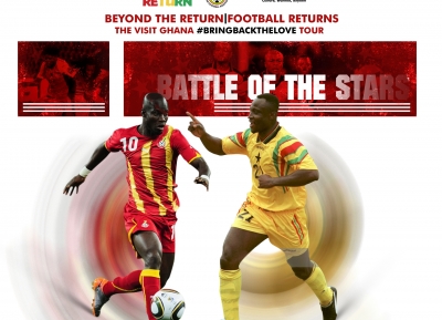 Tony Yeboah, Stephen Appiah, Adjoa Bayor and others to join in PFAG&rsquo;s &lsquo;Battle of the Stars&rsquo; match