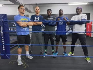 Diaries of South Africa Camping: Alfred Lamptey at Hot Box Gym