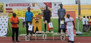 Edwin Gadayi runs 9.84 secs to win 2023 GNPC Ghana Fastest Human, Kumasi Open