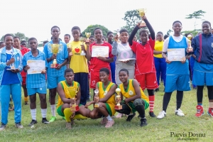 Naadu Sika Gberbi Organizes Tri-angular Sports Competition For Three Girls Schools In Akuapemm Zone