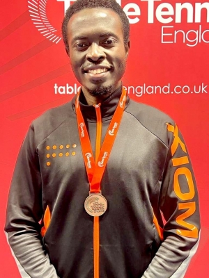 Ghana Table Tennis Star Derek Abrefa Wins Bronze At Wilmont Cup Final In England