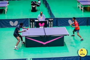 Table Tennis Artistry displayed at WTTC West Africa Regional Championship