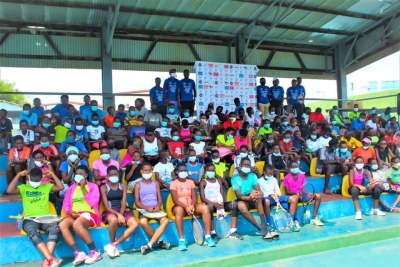 More Ghanaian Kids Show Interest In Sydney Katz Tennis Open Training Matches