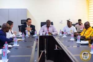 General Ahmed Nasser meets National Federation Heads in Accra