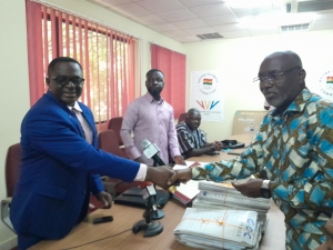 Ben Nunoo Mensah Officially Hands Over To Richard Akpokavie At GOC