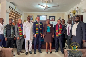 President of World Anti-Doping Agency (WADA) Mr. Witold Bańka visits Ghana