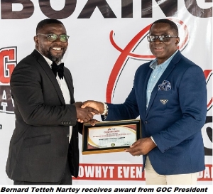 Bernard Tetteh Nartey for GAABA Chairman