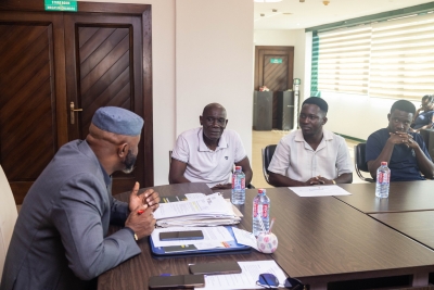 Breaking Federation meets Director General of National Sports Authority