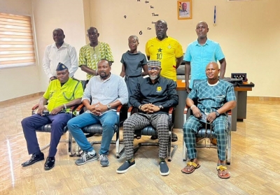 New Executive Of Ghana Boxing Federation (GBF) Meet Director General Of National Sports Authority