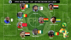 Ghana captain Andre Ayew named in IFFHS African team of the decade