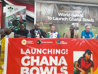 GOC / CGA Secretary General Mohammed Muniru Welcomes World Bowls to Ghana