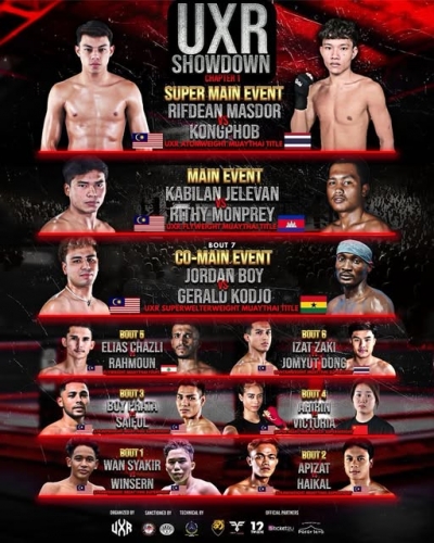 Ace Ghanaian Kickboxer Gerald Dah Fights In Malaysia This September 26/27