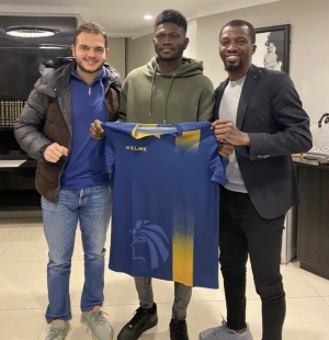 Kwame Bonsu completes move to EPL newcomers Ceramica Cleopatra