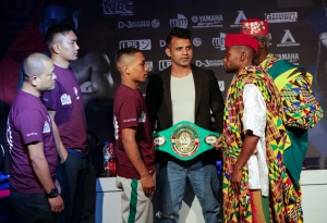 Eric Quarm in India for WBC Youth World Title