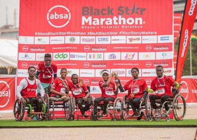 Gogetdem makes history at absa Black Star Marathon
