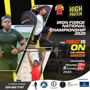 Iron Forge National Championship on December 20th and 21st at Dansoman, Dr. Karikari Brobbey Park