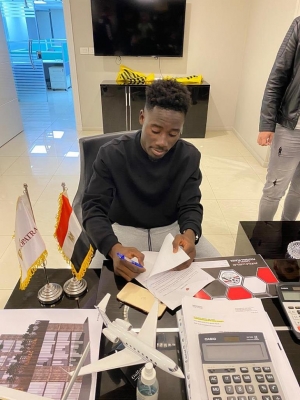 Winful Cobbinah Signs For Egyptian Side Ceramica Cleopatra FC