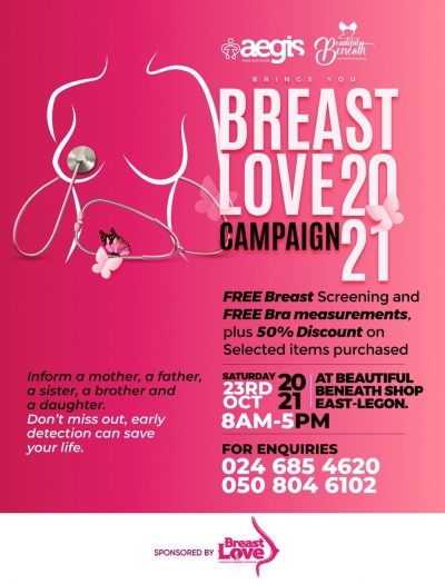 “Breast Love 2021” at Beautiful Beneath on October 23