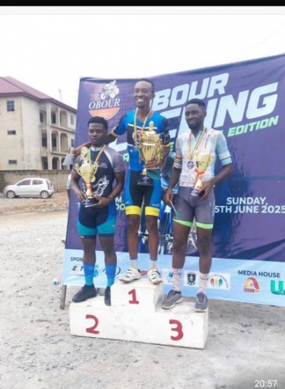 Victor Cudjoe wins 2025 Obour Cycling Challenge