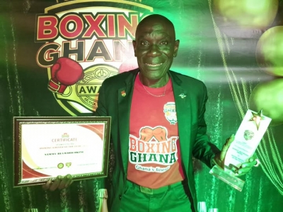 Sammy Heywood Okine wins Boxing Ghana Media Personality And Best Boxing Writer Of The Year, 2025 Awards
