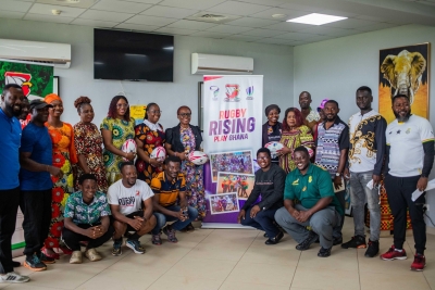 Rugby Rising Play Project: Ghana Rugby Launches Groundbreaking Project for Girls