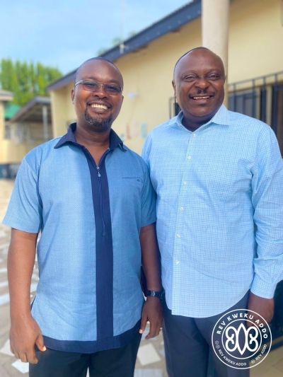 Parliamentary Candidate Rev. Kweku Addo Hosts Former Chairman for Collaborative Dialogue